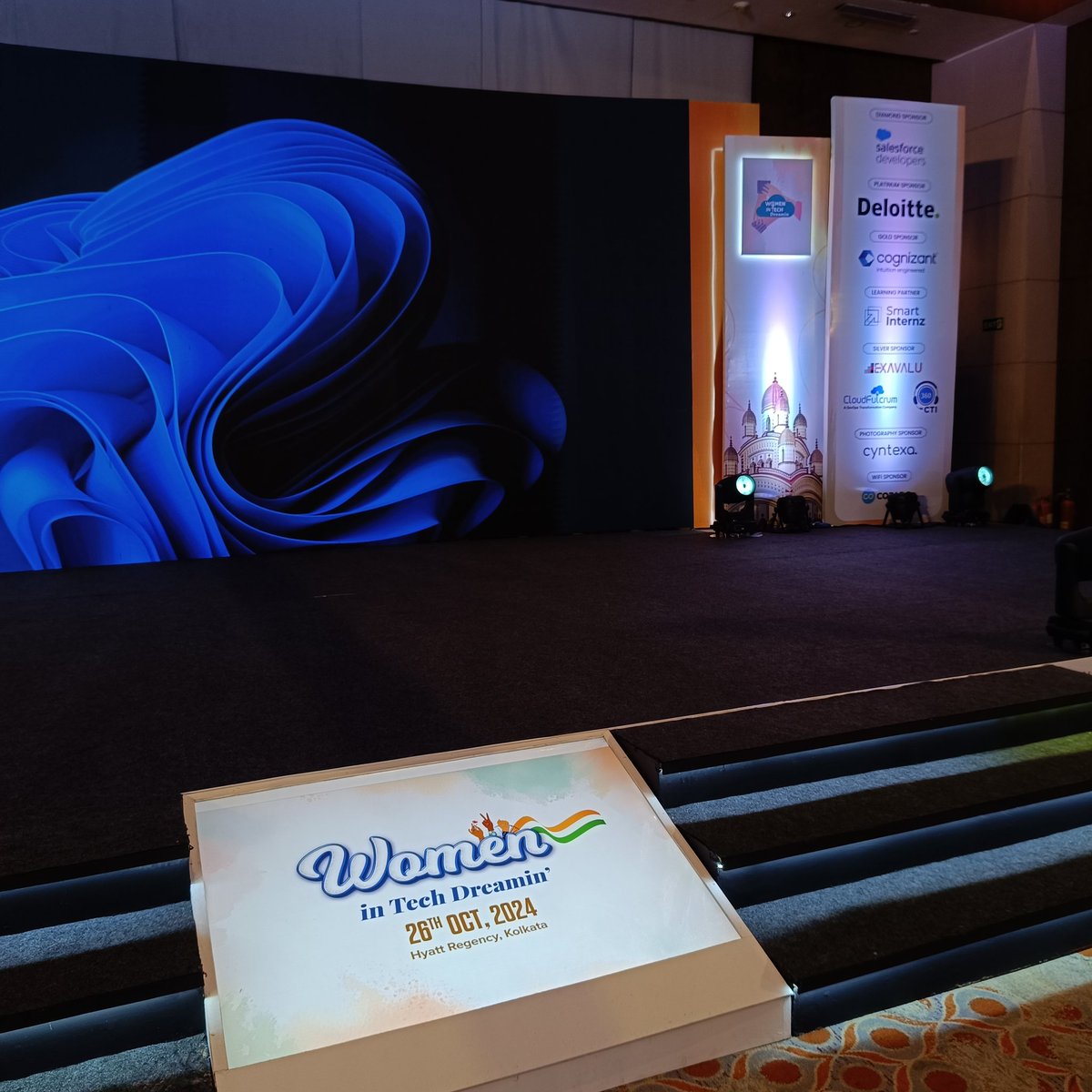 Good Morning from <a href="/witdreamin/">Women In Tech Dreamin'</a> 
We are Ready for D-day