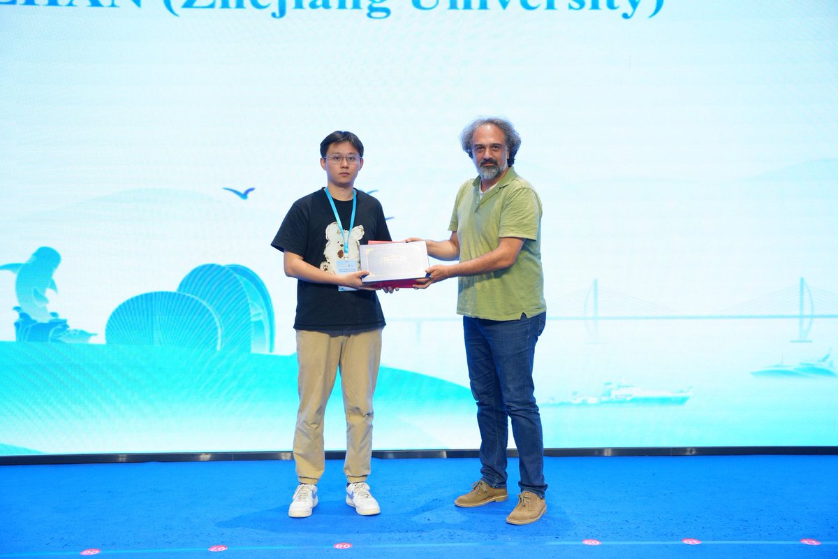 Congratulations to Mr. Zhan Yi <a href="/YiZhan74058215/">Yi</a> for winning the Best Student Paper and Presentation Award of 2024 SPHERIC Zhuhai International Conference for a paper introducing DualSPHysics+! 

In a near future, Mr. Zhan Yi will continue his academic journey at Professor