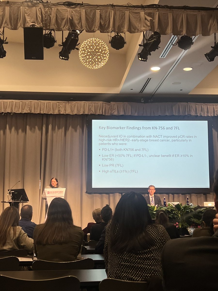 diana_jaber's tweet photo. Some highlights from two great sessions today at  #LSBC24 highlighting inmunotherapy and management options in HR-positive #BreastCancer @RitaNandaMD @DrWGradishar   @LurieCancer https://t.co/JZbQcV1X8A