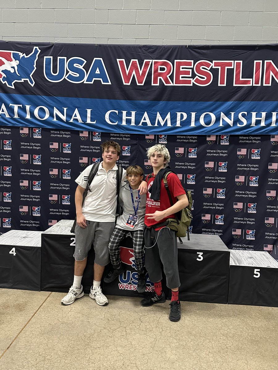 OHHSWrestling's tweet photo. Any day we get to wrestle is a great day! Chazz Tallarigo and Mitchell Ferguson advance to Day 2 of Preseason Nationals in Des Moines Iowa.
Chazz T, 2-0 (1/4 finals!)
Mitchell F, 3-1
#Wrestling #OnHighlander https://t.co/LC9xeUycxv