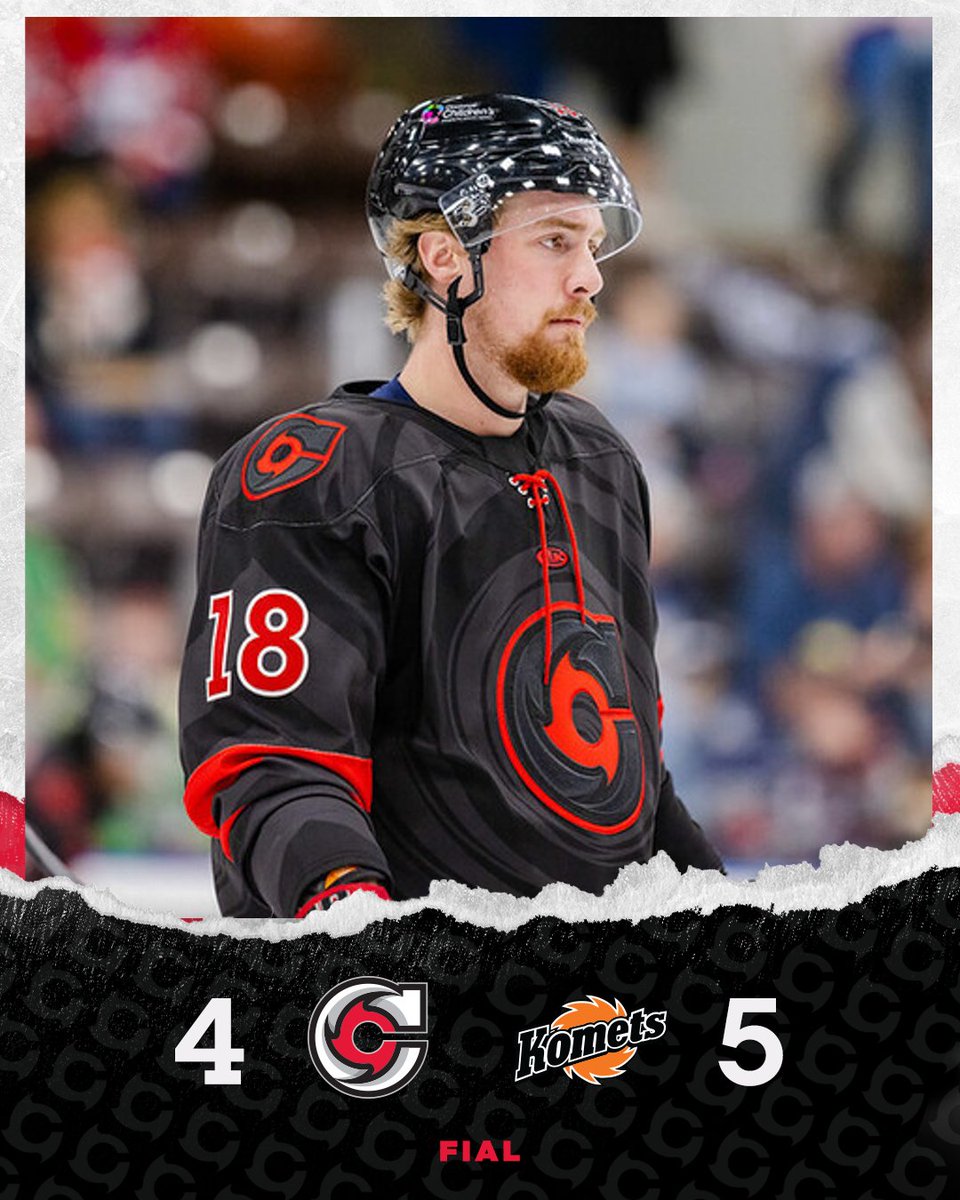 CincyCyclones's tweet photo. Final in Fort Wayne. https://t.co/1Ol0jOVkSN