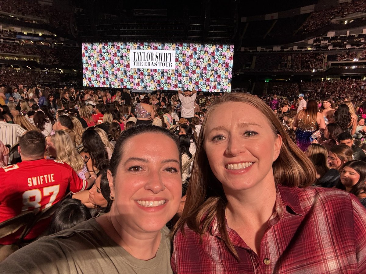 Last-minute decision: just me and my boss hopping in the getaway car to the Eras Tour in New Orleans! Talk about an unexpected adventure! Can’t wait to soak in the music and memories together. Let’s go! #ErasTour
<a href="/taylorswift13/">Taylor Swift</a> <a href="/taylornation13/">Taylor Nation</a> #NOLA #TSTheErasTourNewOrleans
