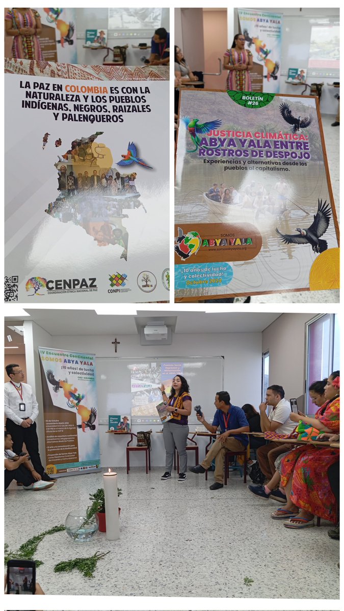 #COP16 | 🕊️🌱 "La unidad y el poder popular es el camino para la pervivencia en nuestra madre tierra , nuestra Uma'kiwe." : palabras de nuestro Mayor Indígena de pueblo Nasa Phanor Guazaquillo Peña, asesinado el 3 de diciembre de 2023 en Puerto Asís, #Putumayo. Un defensor de la