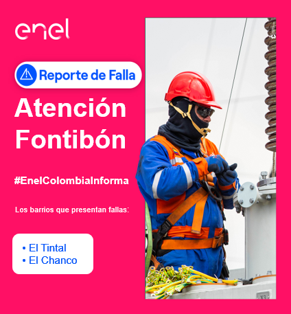 Servicio Enel Colombia tweet media