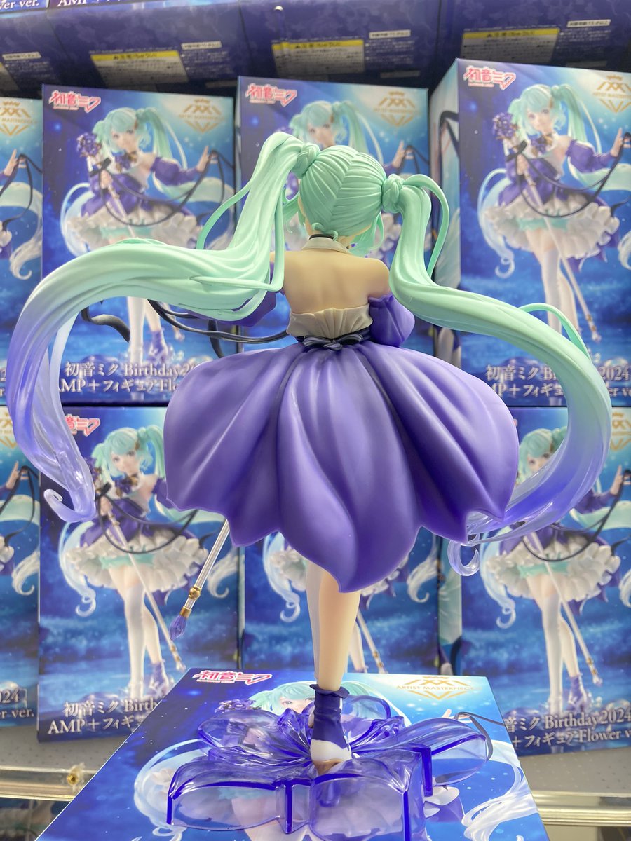 初音ミク Birthday 2024 AMPフィギュア 固かっ Flower ver. 初音ミク Birthday 2024 AMPフィギュア 固かっ Flower ver.