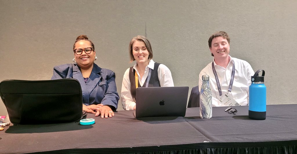 realsocialwork's tweet image. Great to see and support friend and disproportionality colleague Tanya Rollins. #CSWE2024 #SocialWork @CSocialWorkEd