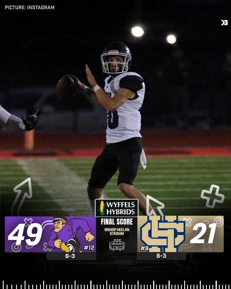 🚨FINAL SCORE🚨

#12 MOC-FLOYD VALLEY DEFEATS #8 BISHOP HEELAN ON THE ROAD!

WHAT A WIN FOR THE DUTCH!

#iahsfb | Instagram