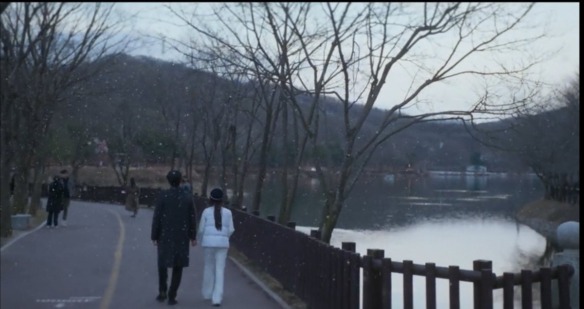 belemondramatic's tweet photo. I’m gonna miss this melo, beautiful music score, beautiful cinematography, great acting and etc so so so much !  thank you hong and jungo for coming and tell beautiful romance story I LOVE YOU GUYSSSS 😭❤️
#WhatComesAfterLove https://t.co/zkMqw38uy3