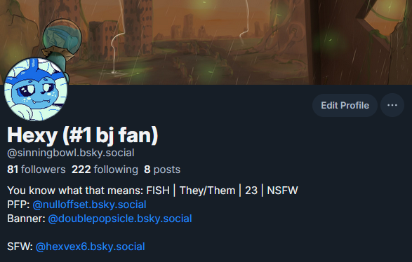 I'm at the funny site as well now! 👀
Will probably post some of my comms there maybe