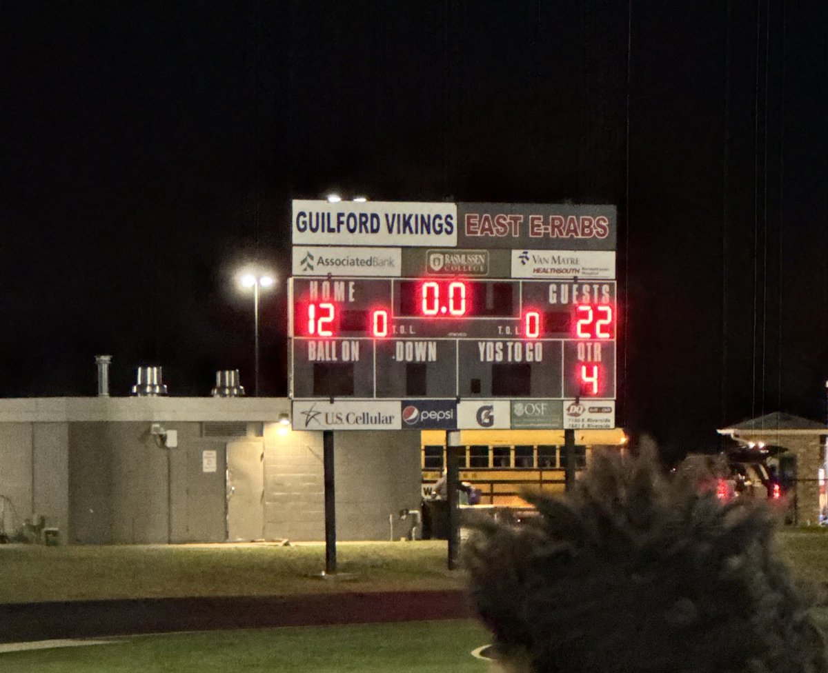 Our Week 9 win vs. East seals our spot in the state playoffs for the 1st time in 16 years✅✅

Time for postseason football!