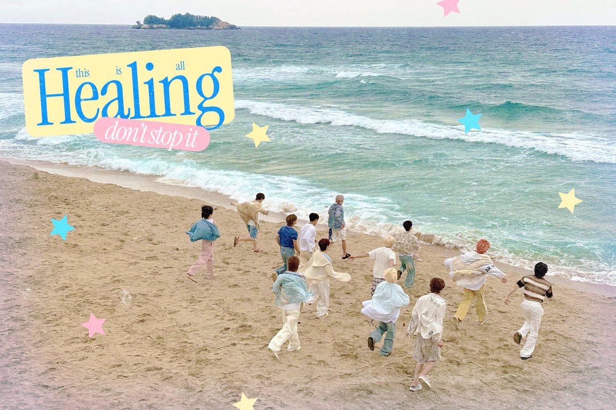 this is all healing, healing … don’t stop it! ❤️‍🩹🫂🌟 (seventeen — our healing)