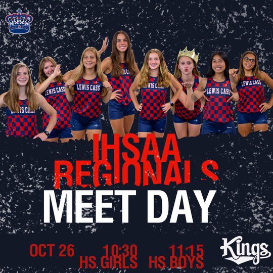 Regional at Brownsburg tomorrow! Girls race: 10:30!