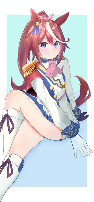 ボクね、体がすっごいやわらかいんだよ!#ウマ娘 #トウカイテイオー 