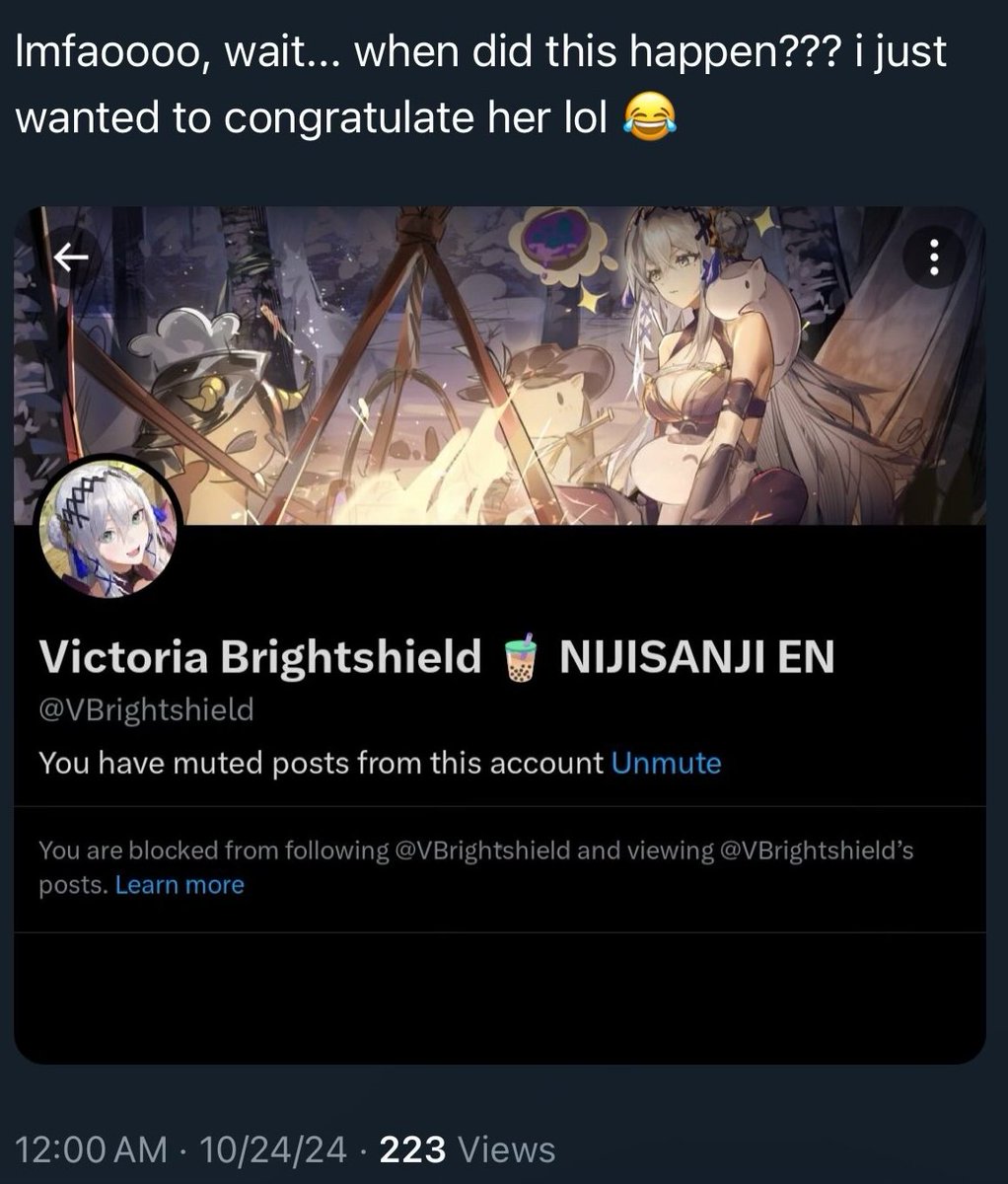 Starting

To think

She doesn't like you guys