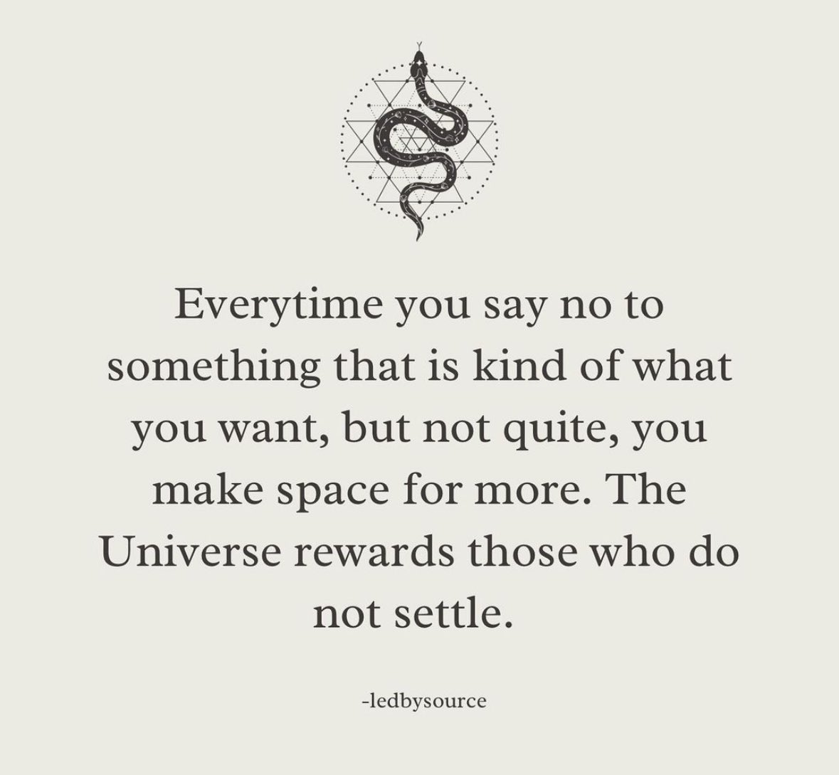 Dr_AJ_MD's tweet photo. The universe may have a plot twist planned, so holding out..! π
#NeverSettle #DeserveBetter #BetterWorthIt #MayBeIsANo #ChooseWhatAligns #WisdomWeekend https://t.co/9wglgxr4d9