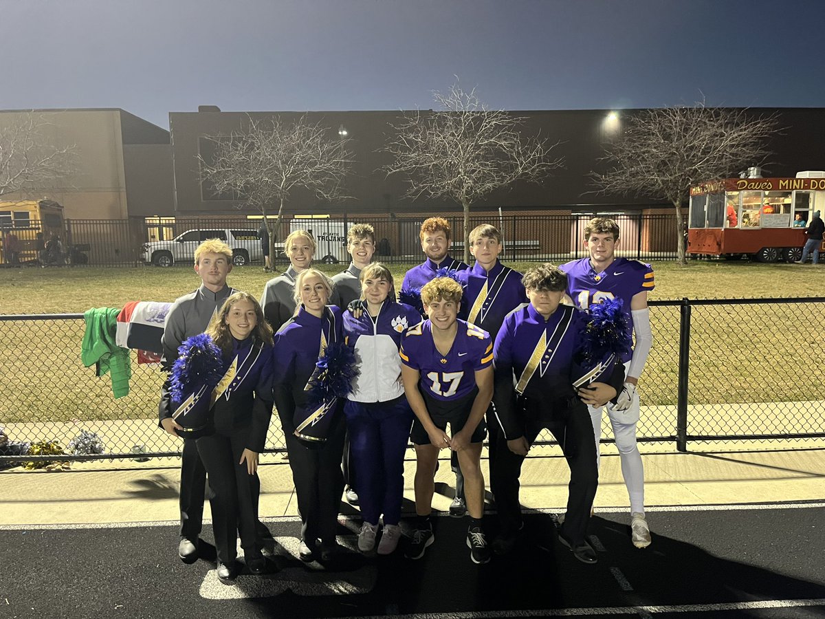 Congratulations to these tremendous seniors on an outstanding 4 years of marching band! #NevadaCubPride