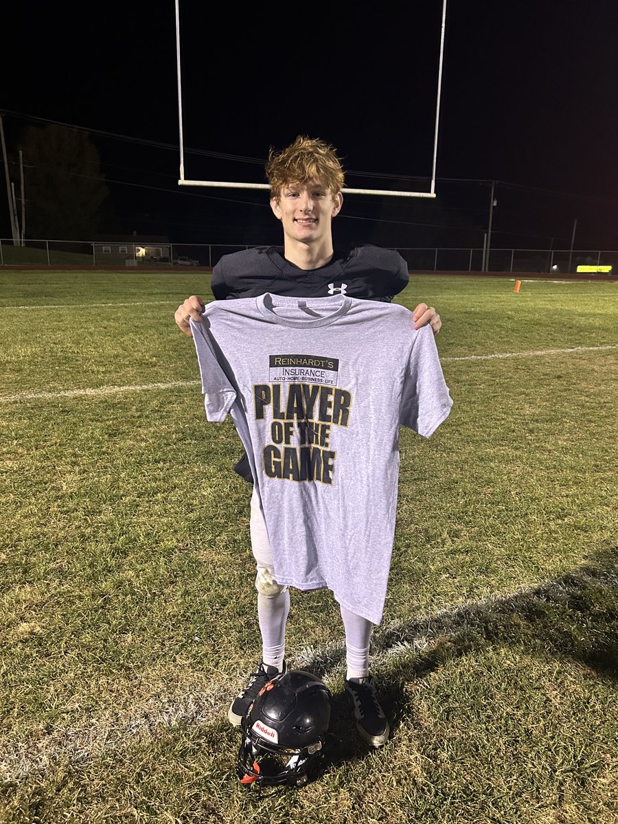 Leyton Zacherl put on an absolute show tonight for Lakeview!!
Passing:12-20-282-4-0
Rushing: 6-77-1 TD
Receiving:1-24-1 TD
PLUS ONE <a href="/Reinhardts1904/">Reinhardt’s Insurance</a> POG T!
<a href="/lzacherl0631/">leyton_zacherl</a> <a href="/b_reddick6/">Blake Reddick</a>