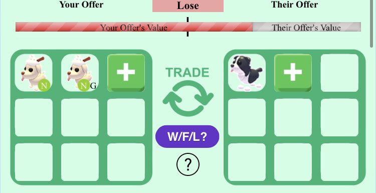 Who wants to do this? Ill be trading two neon egg nog dogs no pot for a border collie