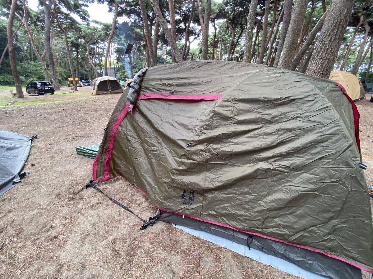 daisudqmsl's tweet photo. キャンプ来たけど椅子忘れて草
地べたスタイルで行きます https://t.co/Sc4i4o9ffh