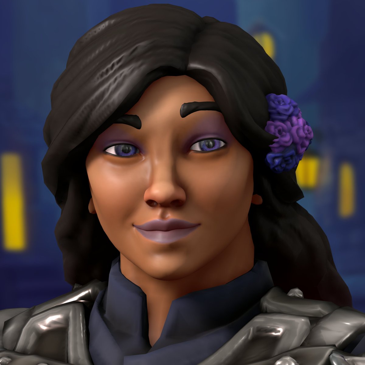 CosmicCait24's tweet photo. Rook aka Valencia "Nyx" De Riva
Younger sister of Viago for my personal head canon.
Tried to replicate the Rogue Crow basic armor. Plus a flower piece in her hair likely placed there by Lucanis.
#DragonAgeTheVeilguard #Rook #AntivanCrows #Bioware #DragonAge #HeroForge https://t.co/uCv2qbibJs