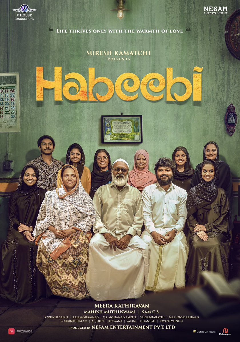 venkat prabhu (@vp_offl) on Twitter photo Hearty wishes to my director <a href="/meerafilmdr/">Meera Kathiravan</a> and the entire team on their next venture, #Habeebi! Wishing everyone the best .🙏🏽❤️👍🏽
#HabeebiTheTamilMovie #HabeebiMyDear
<a href="/esha_actor/">Esha M</a> <a href="/imalavikamanoj/">malavika manoj</a> <a href="/kasthooriraja1/">kasthooriraja</a> <a href="/MMuthuswami/">mahesh muthuswami</a> <a href="/SamCSmusic/">𝐒𝐀𝐌 𝐂 𝐒</a> #AppunniSajan <a href="/johnmediamanagr/">A. JOHN- PRO</a> Hearty wishes to my director <a href="/meerafilmdr/">Meera Kathiravan</a> and the entire team on their next venture, #Habeebi! Wishing everyone the best .🙏🏽❤️👍🏽
#HabeebiTheTamilMovie #HabeebiMyDear
<a href="/esha_actor/">Esha M</a> <a href="/imalavikamanoj/">malavika manoj</a> <a href="/kasthooriraja1/">kasthooriraja</a> <a href="/MMuthuswami/">mahesh muthuswami</a> <a href="/SamCSmusic/">𝐒𝐀𝐌 𝐂 𝐒</a> #AppunniSajan <a href="/johnmediamanagr/">A. JOHN- PRO</a>