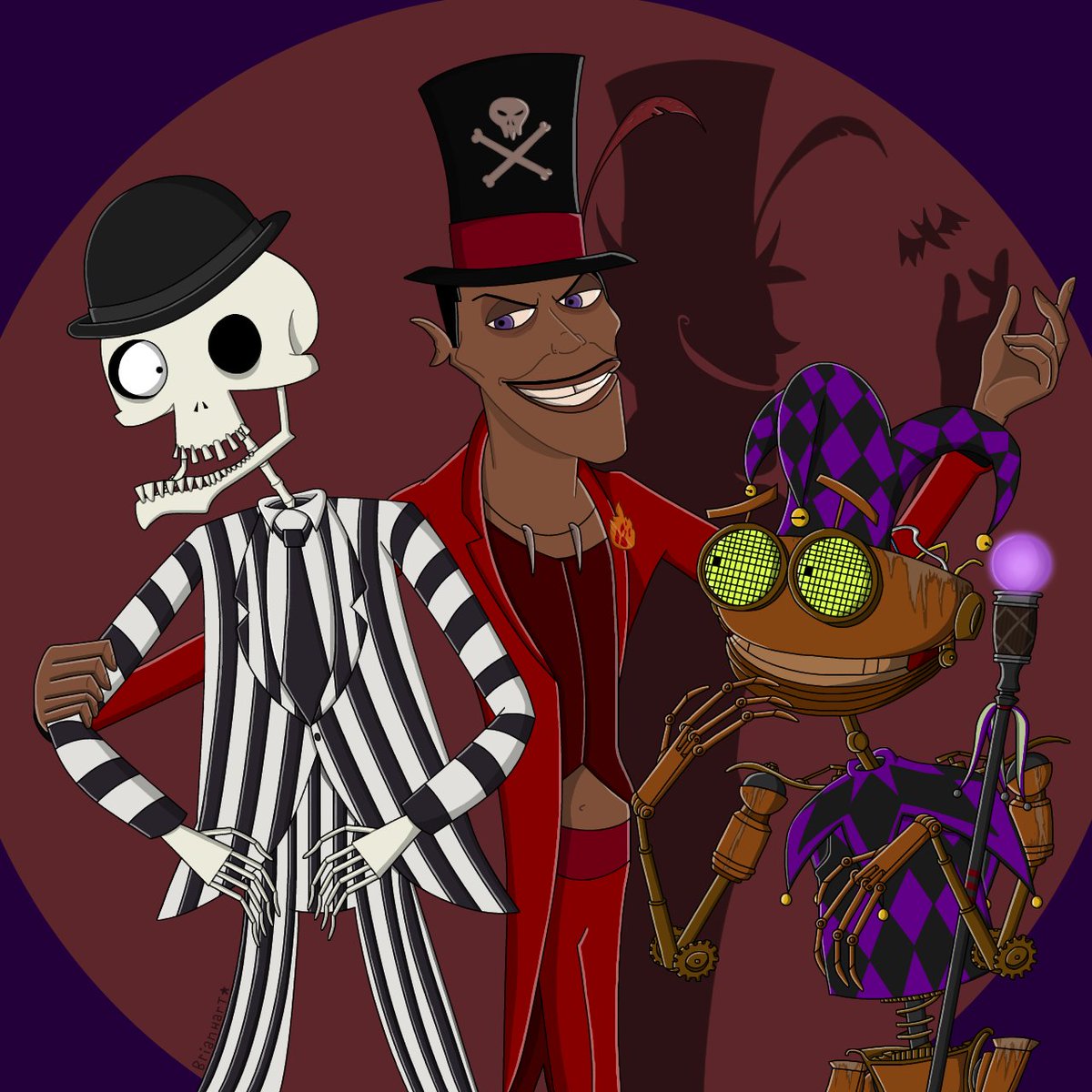 brianhart2382's tweet photo. other side early halloween enjoyed
#Halloween #treasureplanet #ben #theprincessandthefrog #drfacilier #corpsebride #bonejangles https://t.co/73Xd1jMy4l