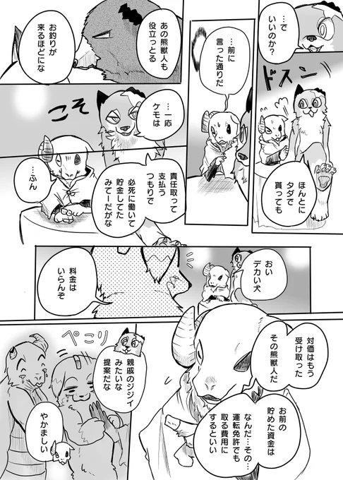 かわいそうなケモノと 着ぐるみ完成④ 
