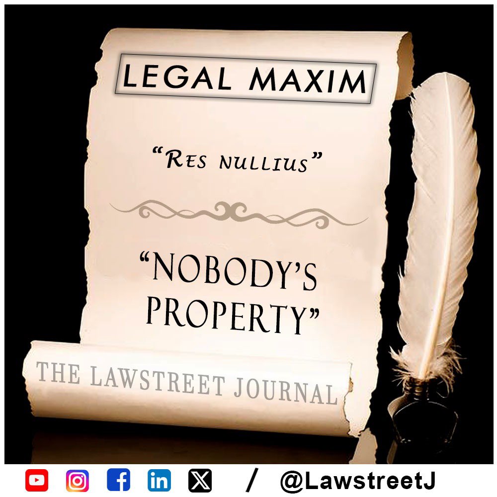 LawstreetJ's tweet photo. Legal maxim of the day.

#legaladvice #legalservices #legallanguage #lawyer #lawyerquotes #lawyerup #constitution #constitutionday #constitutional #language #translator #translation #simplelanguage #legally #legalupdates #law #lawenforcement #lawschool #india #legalnews https://t.co/LksfLI5qbw