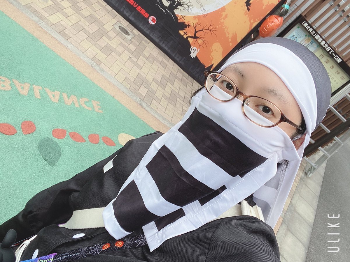 今日は謎の隠小林さん(？)でスタッフしてます！

 #江戸地蔵コス