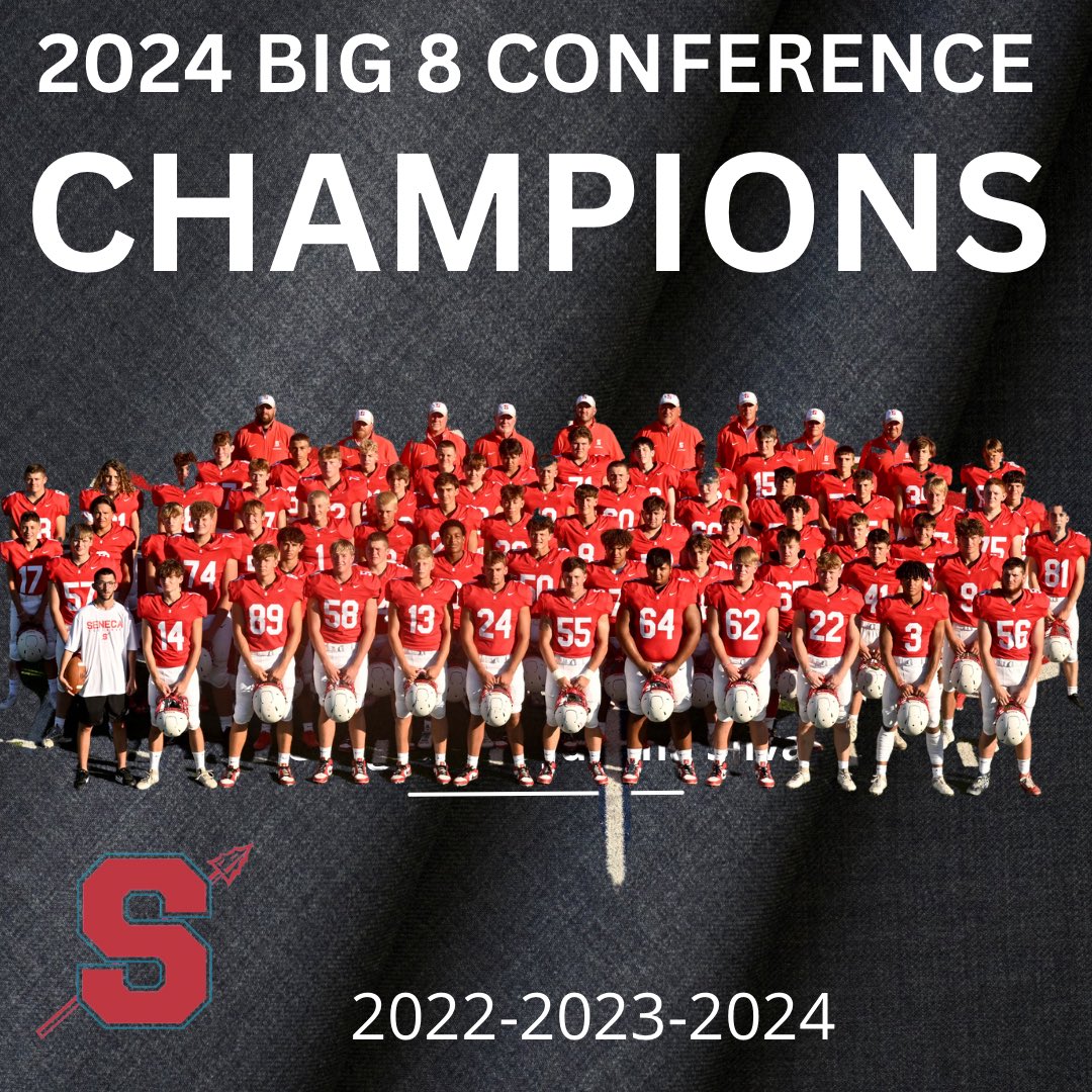 FootballSeneca's tweet photo. 3 straight conference championships for the first time since 1993-1994-1995. 

Back to back undefeated regular seasons for the first time since 1986-1987

Can’t wait to get back to work and get ready for phase 2! #TPC https://t.co/ZlaKbWXpoc