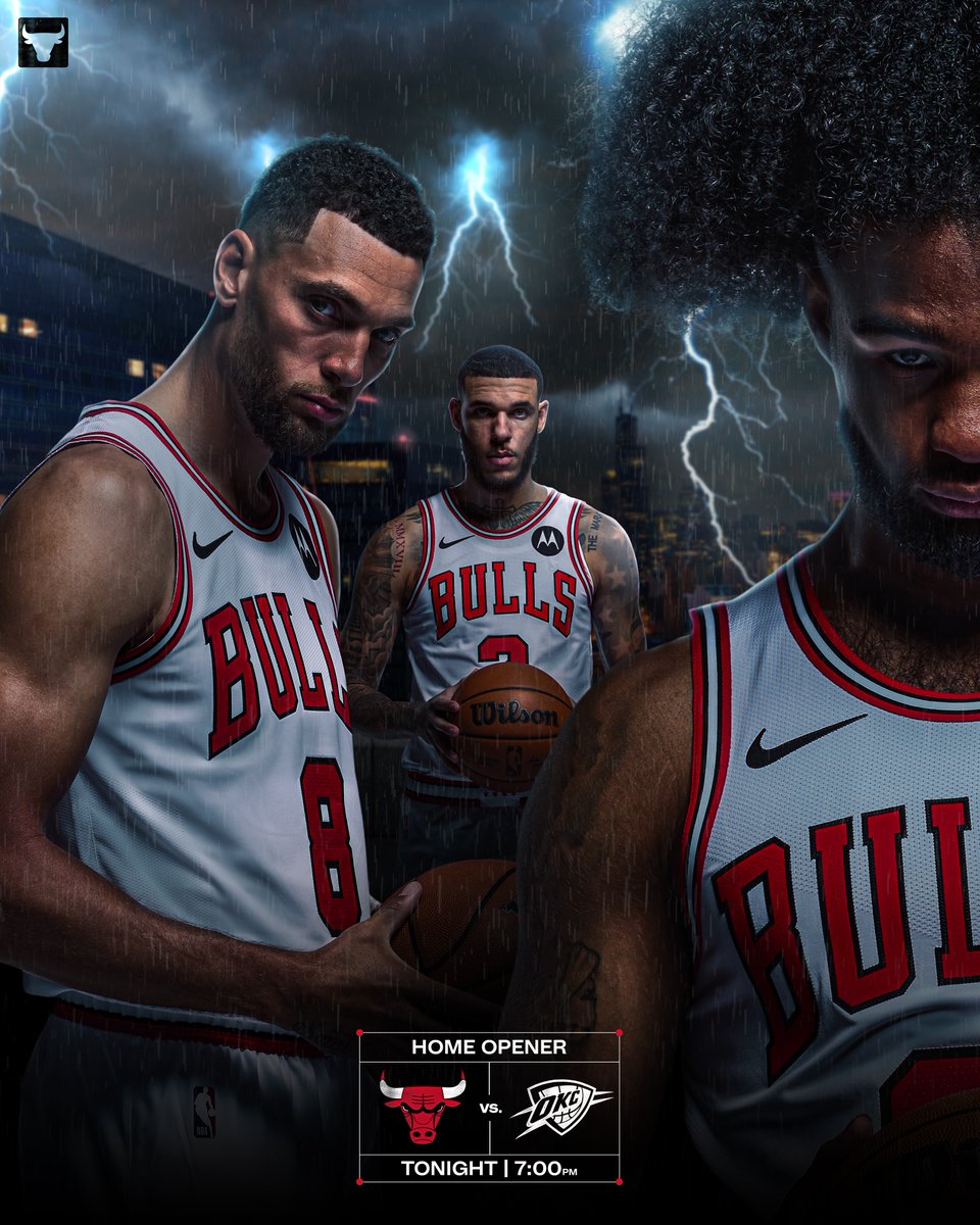 Home sweet home 🏠

⏰: 7 pm CT  
📺: <a href="/CHSN__/">Chicago Sports Network</a>
📻: <a href="/670TheScore/">670 The Score</a>