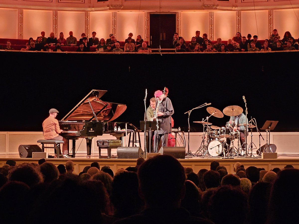 In Chicago, getting mindblown by Eric Harland 🫠