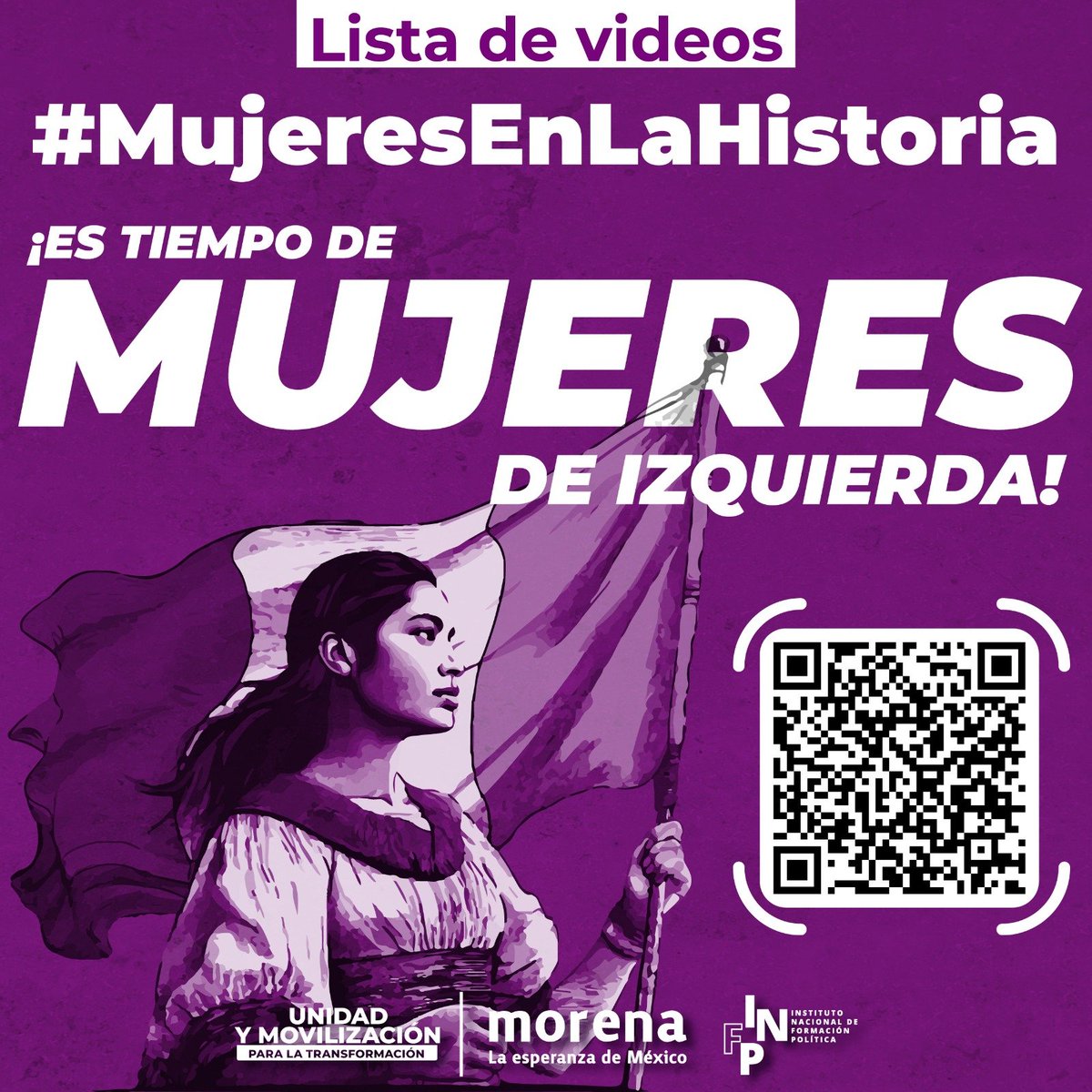 RenaceInfp's tweet photo. #MujeresEnLaHistoria|| Les convocamos a hacer uso del siguiente material para el estudio en sus espacios formativos, abonando así al esfuerzo de reconstruir, rescatar y difundir la historia de las mujeres, nuestras luchas y victorias.

🔻https://t.co/AscJz85ufS
#MañaneraDelPueblo https://t.co/gaqqP2C73t