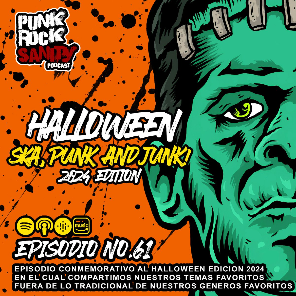 Ya disponible episodio especial no.61 Halloween: Ska, Punk and Junk 202. Disponible en Spotify, Amazon, Apple y Google podcast.

#punkrocksanity #punkcast #skatepunk #punkrock #melodichardcore #punk #poppunk #punkpodcast #socalpunk #punkmelodico #halloween  #calipunk #podcast