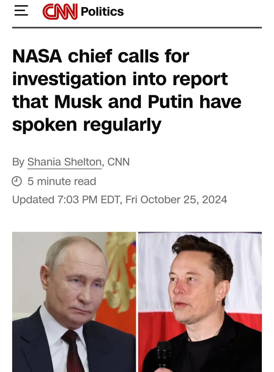 I cant quite put my Finger on where #Musk gets his ideas. Maybe #Putin?