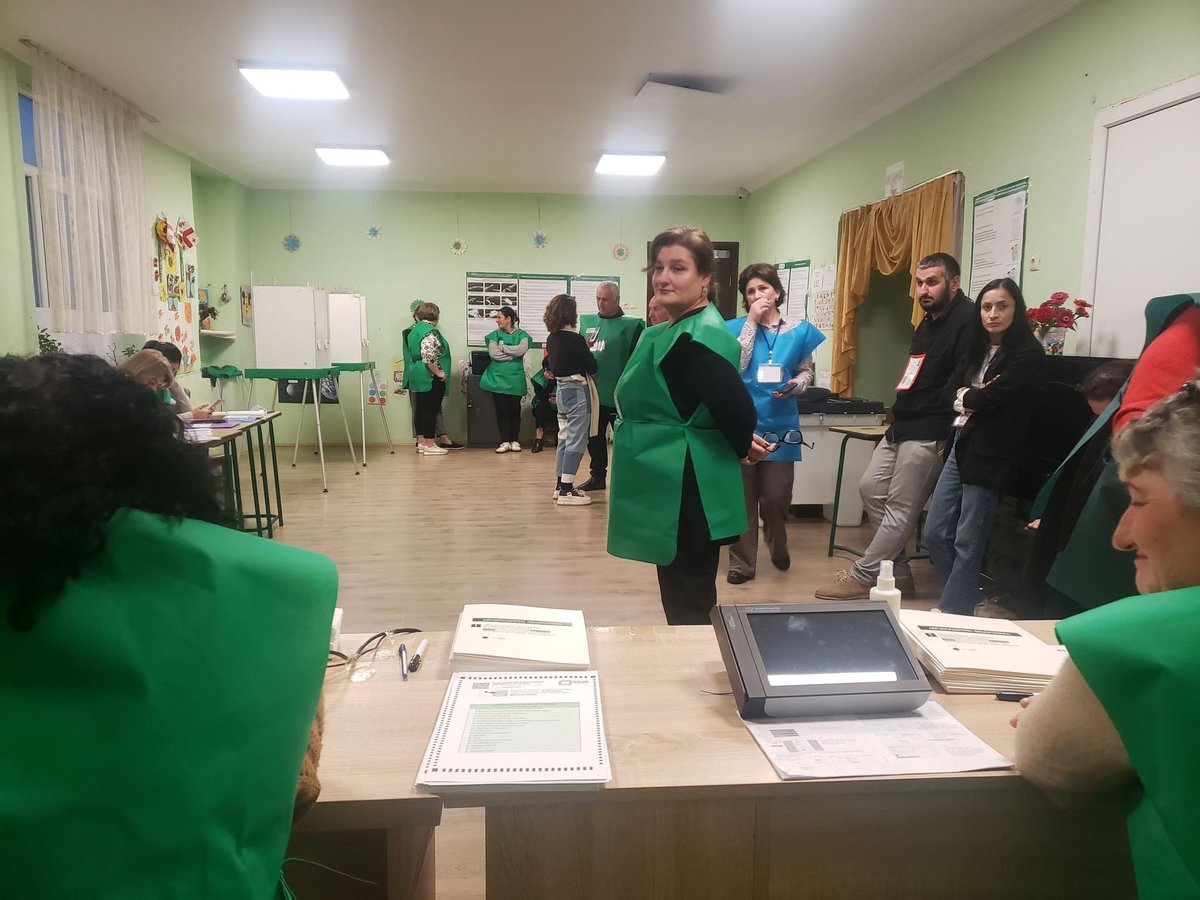 So, it begins! Election Day has officially kicked off.

For the next 12 hours, Georgians will have their final say at the polling stations.