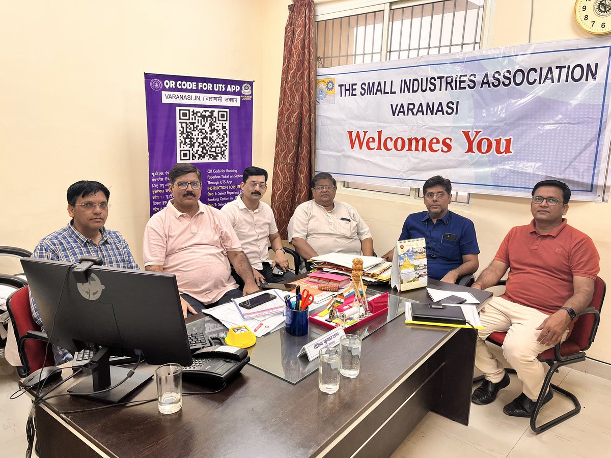 NeelKTripathi_'s tweet photo. MSME और भारतीय उद्योग संघ (IIA) के कई वरिष्ठ अधिकारियों की एक महत्वपूर्ण बैठक आयोजित हुई, जिसमें UTS मोबाइल ऐप के लाभों और Parcel-SLR लीजिंग प्रक्रिया पर चर्चा की गई। https://t.co/FfUxzrojQk