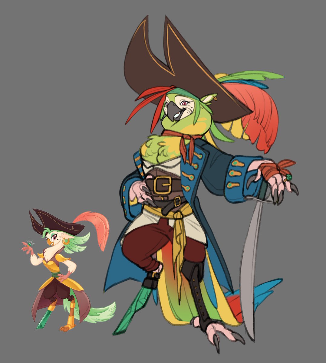 jojacula's tweet photo. Bird Captain redesign from the mlp movie yah https://t.co/00pt7ilpHX