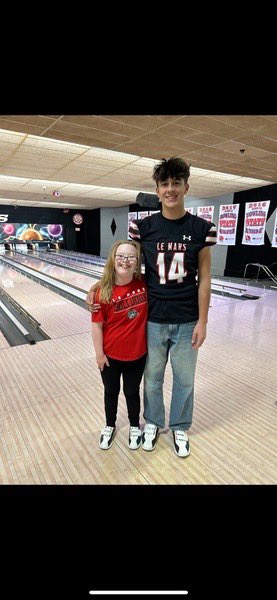 Lead_Dog_LCHS's tweet photo. Adaptive PE ended their first bowling unit for the year with a bang! 🎳 #LeadDog #StudentLead 📸: Izzy Tardive and Ella Lang https://t.co/noLgADIhA3