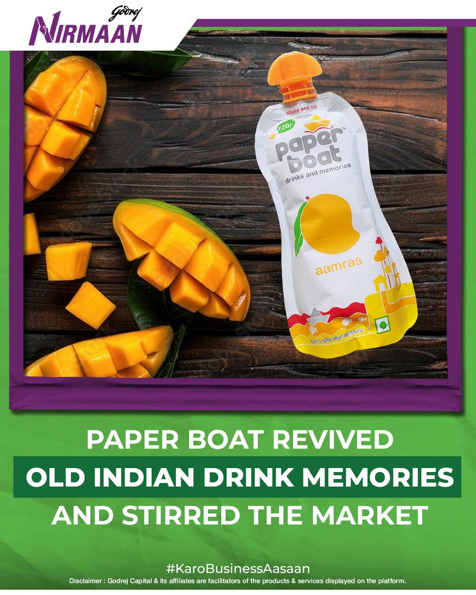 Nirmaan_GC's tweet photo. Har business kuch alag karta hai, lekin ek successful business har cheez alag tareeke se karta hai. ​

Follow Nirmaan aur jaano successful businesses ke unique tricks.

#GodrejNirmaan #Nirmaan #KaroBusinessAasaan #PaperBoat #ModernPackaging #IndianFlavours #SmallBusiness https://t.co/BbNpGzKPIS