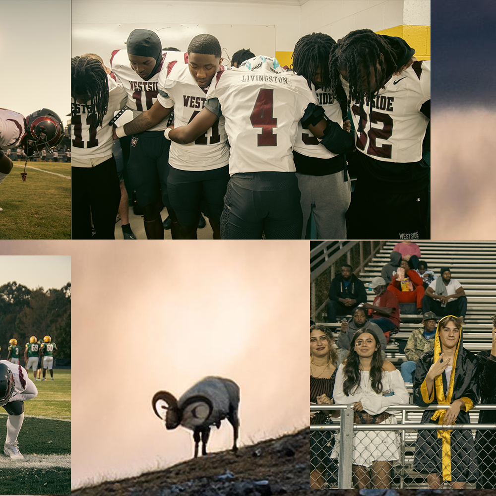 RamsFootballSC's tweet photo. Rams dont smile while they eat 🐏
The Road 2 Glory👑
🎥 @misterdcook
#westside #westsidethebestside #westsiderams #fridaynight #fridaynightlights #ESPN #football #highschoolfootball #highschoolsports #roadtoglory https://t.co/oUGzOYDyLD