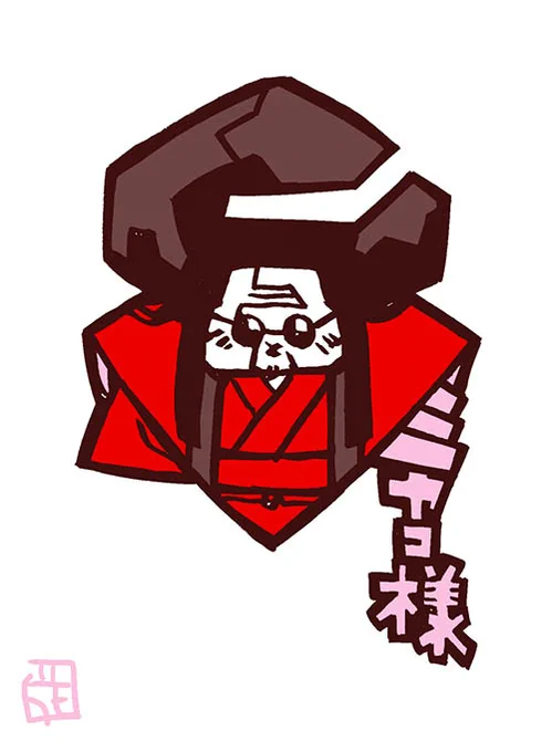 ミヤコ様レッド。ブルー。イエロー。ミヤコ様3。#AKIRA #ファンアート #このタッチ 