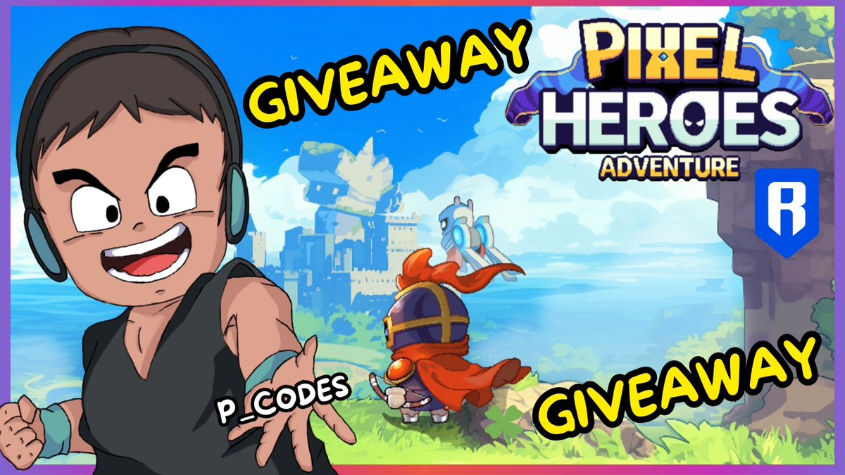 🍀<a href="/PixelHeroesMMO/">Pixel Heroes Adventure</a>  GIVEAWAY 🍀
<a href="/PixelHeroesMMO/">Pixel Heroes Adventure</a> 🤜🤛<a href="/megadrive_nft/">MegaDrive_NFT ✨🇧🇷</a>
Pixel Heroes Adventure is a super cool Play-to-Earn (P2E) mobile MMORPG with amazing pixel graphics.
<a href="/Ronin_Network/">Ronin</a> 

🛑come participate in this giveaway⬇
🎁30 P_CODES🎁

1️⃣Follow: <a href="/megadrive_nft/">MegaDrive_NFT ✨🇧🇷</a>  <a href="/julberaNFT/">JulBeraNFT</a>