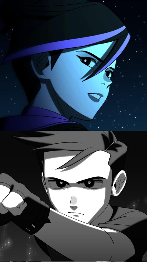 ryqfaeh's tweet photo. Dark and light &amp; Yin and yang duo.

Always be together no matter what the situation is. The two characters who hold each other's trust and goal together.

If one of them falls, another one will be there to support their partner from behind.

#ejenali #alilicia #rizdos https://t.co/7OVG5WbLuq
