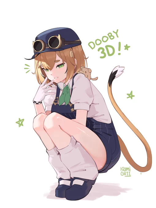 I doobed ! congrats on the debut !#doobart #dooby3D 