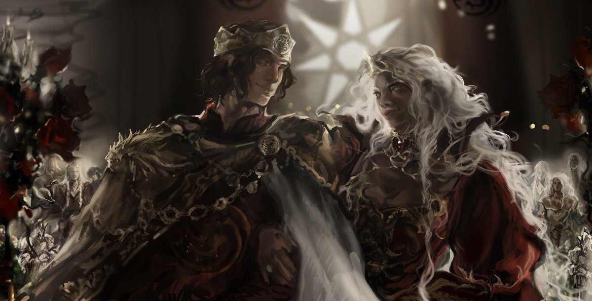 itshelenwhat's tweet photo. they would’ve been the best king and queen westeros ever had 🤍 https://t.co/nxRluwx9og
