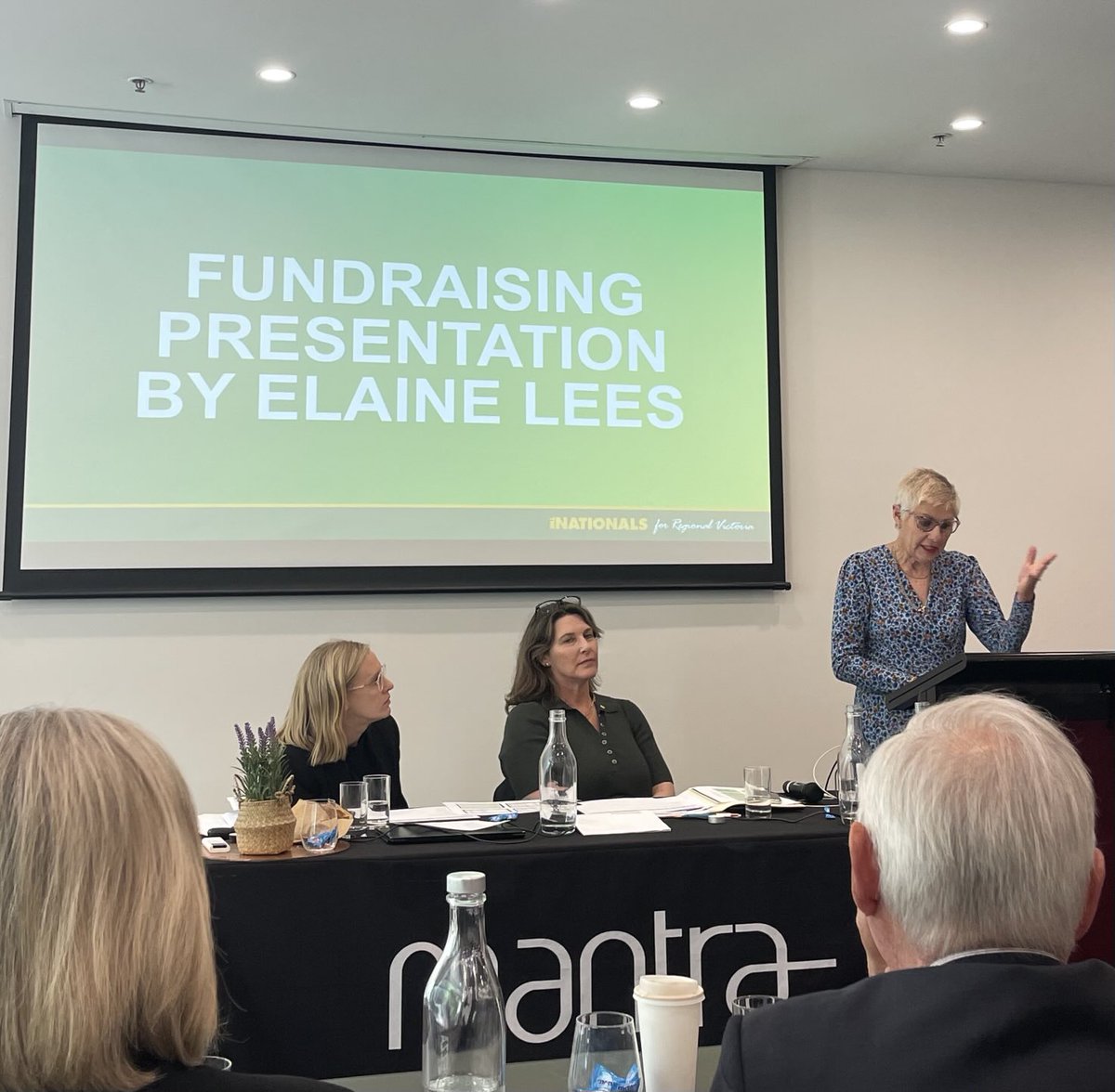 Panky61's tweet image. Learning from the best #vicnationals #murrayplains ⁦@TheNationalsVic⁩ #statecouncil