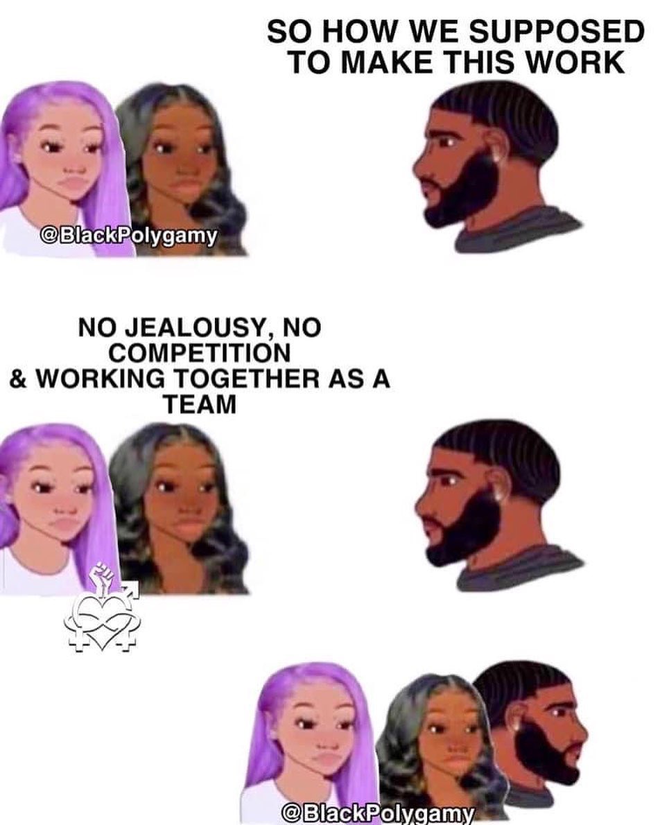 BlackPolygamy's tweet image. 💞 #Polygamy #SisterWives