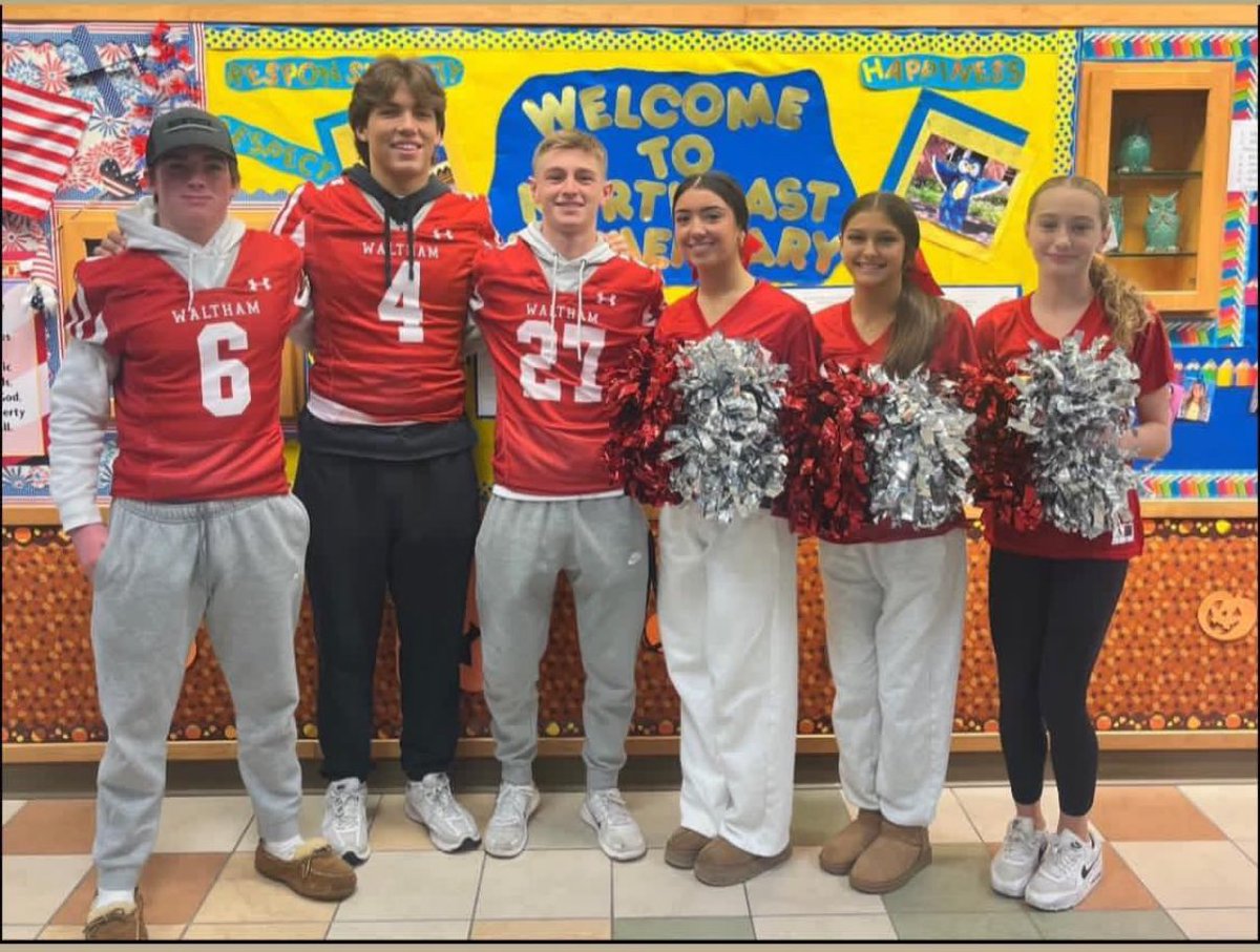 whscheering's tweet image. Kicking off Homecoming weekend with some fun visits to the elementary schools.