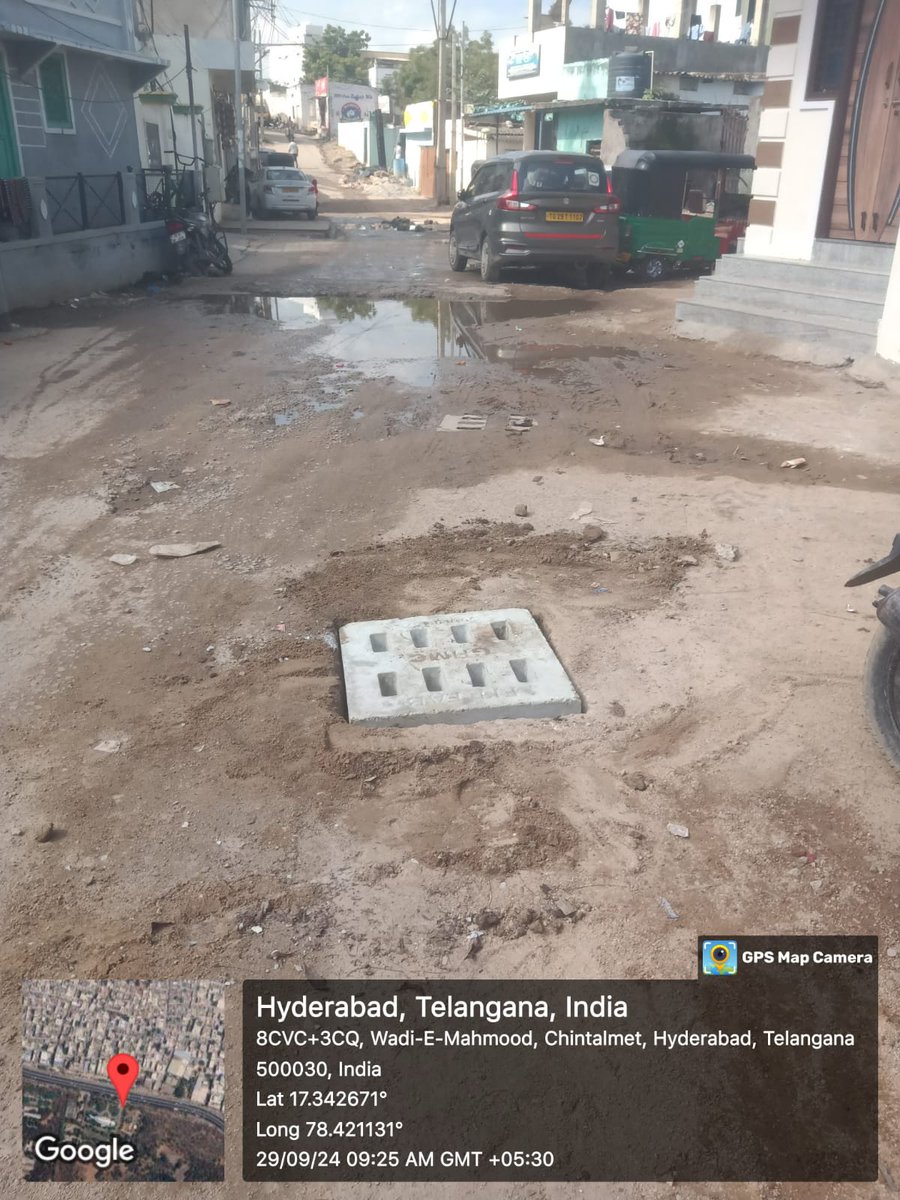 EJambagh's tweet photo. @iqbalkhan490 @GHMCOnline @CommissionrGHMC @ZC_Charminar Dear Citizen inconvenience caused is regretted,  attended https://t.co/7ZVZ4pwvFD